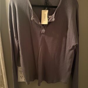 Bobi Washes Thermal Henley